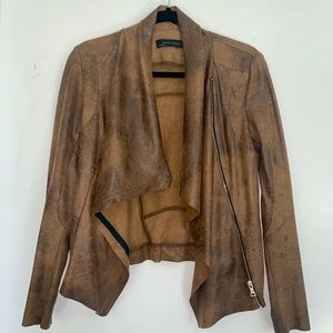 Zara Faux Leather Jacket